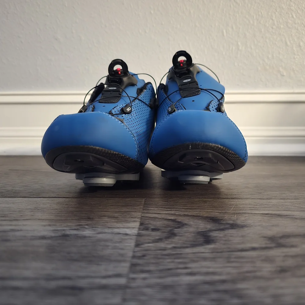 Men's Blue Athletic Cycling Shoes " Excellent Peloton Bike Shoes. - Picture 8 of 8